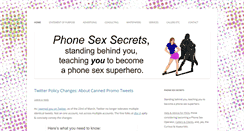 Desktop Screenshot of phonesexsecrets.info